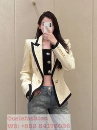 Balmain women S-L beige suit jacket 女裝杏色西裝外套 @celefashion  返工衫