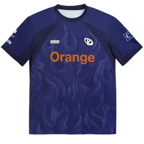 Karmine Corp Esports Uniform Season Jerseys Summer Men's Breathable Sports T-shirt KCorp Fans Tops V