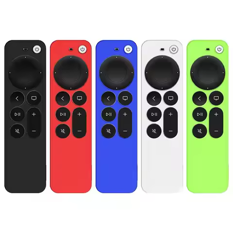 Newest Remote Protective Shell Silicone Case for-Apple TV 4K 2021 6Th Remote Control Cover