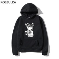 Hot Komi Can’t Communicate Manga Printed Hoodie Street Fashion for Men and Women