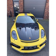 Porsche cayman/boxter 981 carbon fiber hood