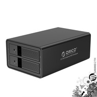 Original Orico 9528U3-BK 2-Bay 3.5in HDD Enclosure Speed USB3.0