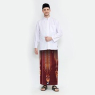 Sarung ATLAS Silver Super Premium 920 Motif A9 PKB Merah Hati