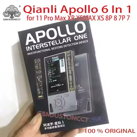 New Qianli Apollo 6 In 1 Restore Detection Device for 11 Pro Max XR XSMAX XS 8P 8 7P 7 True Tone Bat
