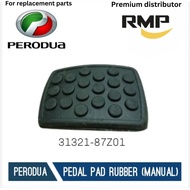 PERODUA Brake & Clutch Pedal Pad Rubber (MANUAL) for Perodua Kancil /Kelisa /Kenari /Myvi /Viva /Axi