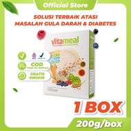 VITAMEAL 1Box 200g Multigrain Cereal Diet Food Substitute for Rice Helps Control Blood Sugar Maintai