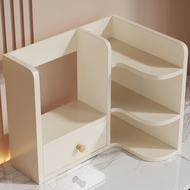 [in stock] Bookshelf desktop storage rack, student desk corner small bookcase, multi-layer book stor