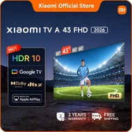 Xiaomi TV A 43 FHD 2026 | HDR 10/Google TV/Dolby Audio™️/Xiaomi Sound/Voice control/Smart TV/1080p