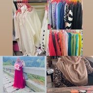 [L.I.V.E] Dress Dan Blouse kemeja RM5.00