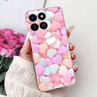 สำหรับ Honor X7C เคส ALT-LX2ใหม่เคสซิลิโคนบางนิ่มเพ้นท์สีแฟชั่นสำหรับ HonorX7C Honor 200 Smart X 7C 