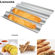 LIZMOLI Baguette Baking Tray, Nonstick Waves Baguette Mold, Baking Tool French Bread Toast Bakeware 