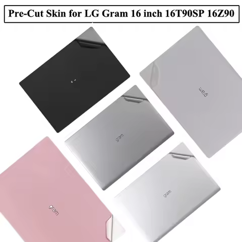 Anti Scratch Laptop Vinyl Sticker Skin for 2024 2023 2022 LG Gram Pro 16 2in1 16T90SP 16Z90SP 16Z90Q