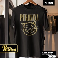 Colab Purrvana T-shirt Size S - 7XL Big Size Jumbo and Children'S T-shirt Size XS - XL (ages 2 - 13 