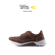 camel active Leather Lace Up Shoes Men Coffee Burren 852364-RS2-33