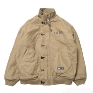 แจ็คเก็ตเดนิมสไตล์ย้อนยุค Neighborhood Deck Jacket แจ็คเก็ตทรงหลวมสไตล์ฤดูใบไม้ร่วงสำหรับผู้ชาย