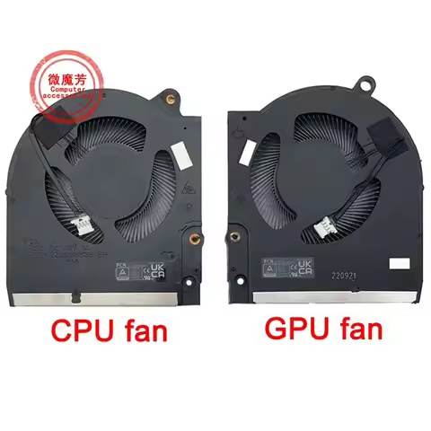 CPU GPU Fan For Dell Alienware M15 R7 M15R7 ALWM15-R2763QB Gaming Laptop Cooling VGA Fans DFSCK22D05