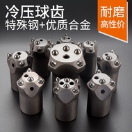 Planka 30 32 36 38 40 42 50 60 Ball Tooth Drill Bit Cold Press Column Tooth Triangle Plum Alloy