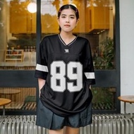 Fb17- Jersey Outfit Streetwear Boxy Fit Color 89 Retro Oversize Jersey/ Nfl/ Jersey/