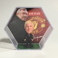 Manchester United โมเดลนักฟุตบอล Sir Alex Ferguson พร้อมกล่องอะครีลิค