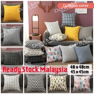 Sarung Bantal Sofa Kusyen Corak Menarik / Throw Pillow Case Sofa Cushion Cover Home Decor