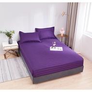 Bedding Set 3 Piece Cotton 3F Plaid color F01