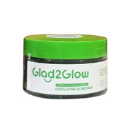 Glad2Glow Exfoliating Acne Pads - 30 Pads Exfoliate Face