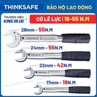 KingBlue Torque Wrench size 17-26mm, tightening force 16-55Nm Torque lever for refrigeration, high q