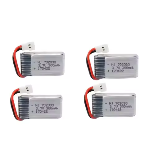 3.7V 300mAh Lipo Battery for Udi U816 U830 F180 E55 FQ777 FQ17W X11C High Capacity Batteria RC Drone