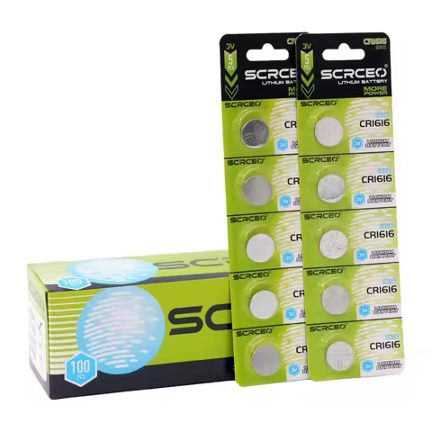 2-50PCS 3V CR1616 Lithium Button Battery DL1616 BR1616 ECR1616 5021LC L11 L28 LM1616 Coin Cell for W