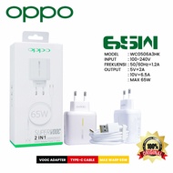 Charger 65W OPPO Reno 2 2F 3 4 5 5F 6 7 SE 7Z 8 8Z 8T 10 11 Pro 5G Super Vooc 65W 65 Watt TYPE C