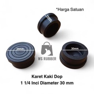 Rubber Feet Dop 1 1/ 4 inch Line Model Diameter 30mm Round Iron Pipe Table Chair Rack Cover/