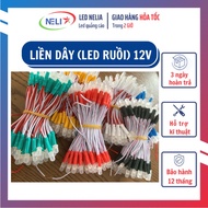 [100 LED cluster] 5mm LED strip, voltage 12V DC