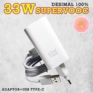 CHARGER RELME 33W SUPERVOOC/SUPERDART 1Set TypeC Cable Adapter Cable Adapter - 1Set+TypeC Cable 33W 