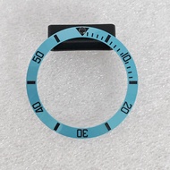 Ice Lake Blue Bezel Outer Diameter 38MM Inner Diameter 30.5MM Ceramic Bezel Watch Accessory for Subm
