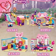 Lễ Hội Đường Phố Của Các Bạn Gái Friends Enlighten Qman Đồ Chơi Lắp Ráp Xếp Hình