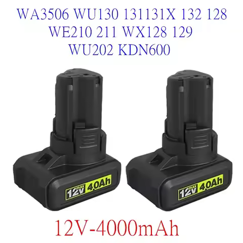 100%Original 2000mAh for WORX Kress 12V WA3506 WU127 WU128 WU130 WU131X WU132 WU280 WX128 WX129 WX54