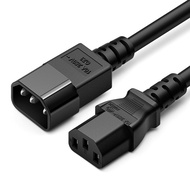 IEC 320 C13 to C14 AC Power Extension Cord 0.5m 1m 6ft 3m 5m C13 C14 Power Cable For PC Computer Mon