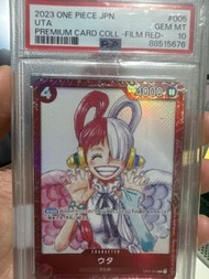 One Piece Uta Premium Card Film Red PSA 10