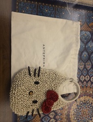 ANTEPRIMA Hello Kitty 編織手挽袋