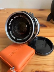 Nikon Nikkor-S Auto 35mm f/2.8 non Ai MF Wide Angle Lens