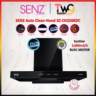 SENZ SZ-CH2268DC DC MOTOR Auto Clean Chimney Cooker Hood With Motion Sensor Technology SZ-CH336IAC