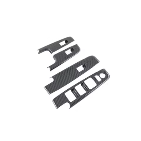 For Isuzu DMax Dmax 2023 2024 Carbon Fiber Window Lift Switch Panel Trim Lightweight ABS Design for 