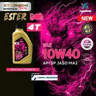 MOTION 4T Ester Xtremion API SP Fully Synthetic Motorcycle Engine Oil (1L/10W40)