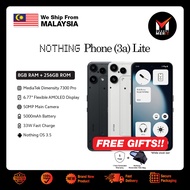 Nothing Phone (3a) Lite Smartphone | Mediatek Dimensity 7300 Pro | 6.77" AMOLED Display | 50MP Cam
