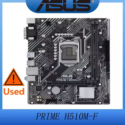 ASUS PRIME H510M-F LGA 1200 DDR4 64GB Micro ATX Motherboard