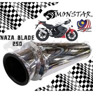 NAZA Blade 250 Muffler Box EJM Racing EPOWER Std Exhaust Ekzos blade250 exzos tabung blade250r 250r