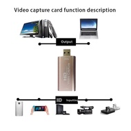 Device that supports live stream hd video capture