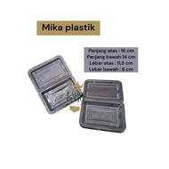 10 pcs mica snack market cake rice market size 3A 18 cm x 11.5 cm x 3.5 cm