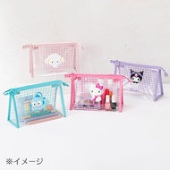 Sanrio Clear Pouch, Kogimyun, Transparent PVC and Steel, Zipper Closure, Ages 3 and Up, Approx. 8.7 