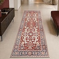 Keen Home Design 2x7 Rug - Machine Washable Runner Rug with Non-Slip Backing, Ideal for Hallway, Ent